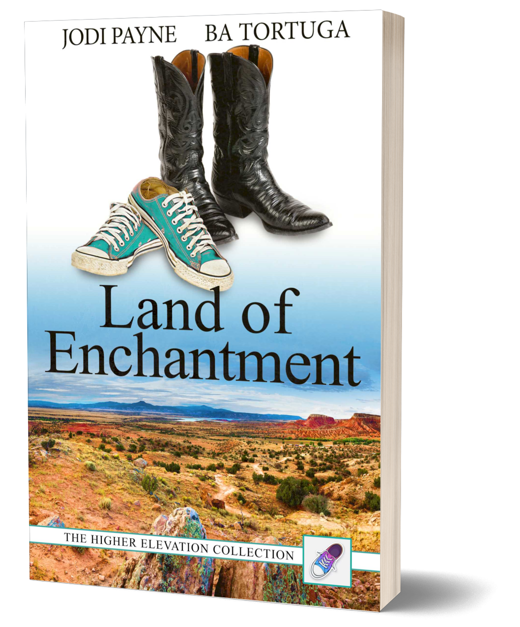 Higher Elevations: Land of Enchantment "Shoe Book" Cover