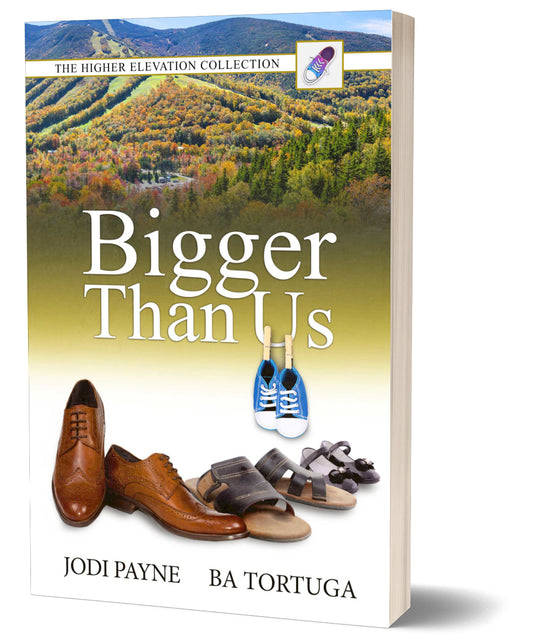 Higher Elevations: Bigger Than Us "Shoe Book" Cover